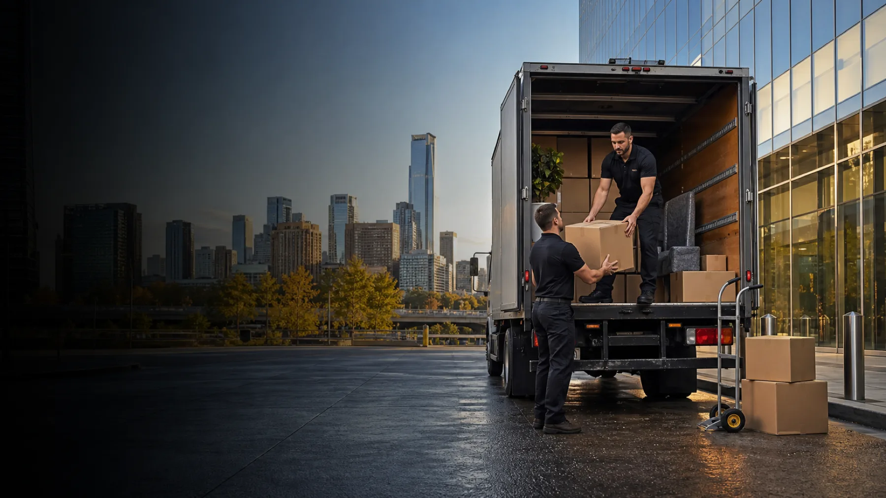 Commercial moving in Edmonton, Alberta