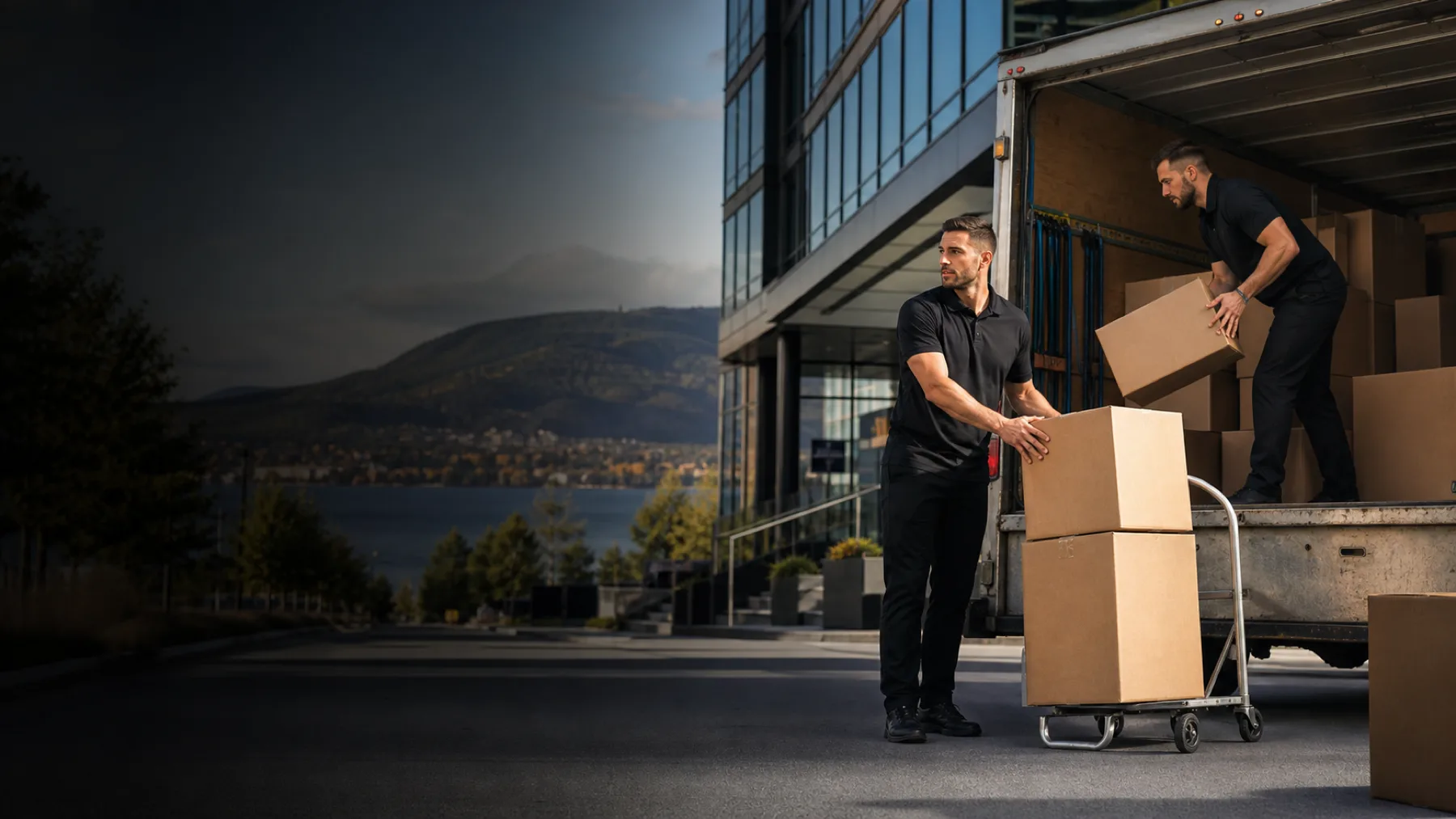 Commercial moving in Kelowna, British Columbia