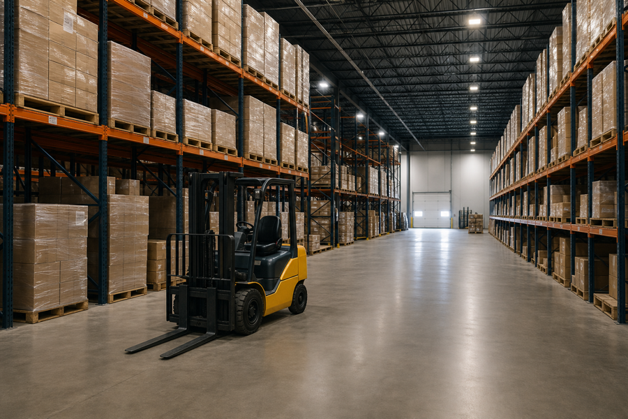 Organized warehouse relocation